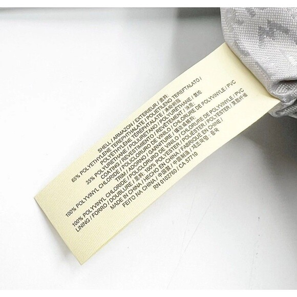 Kate Spade New York Mavis Street Jeralyn Silver Gray Glitter Tote Bag Purse READ - Picture 14 of 15